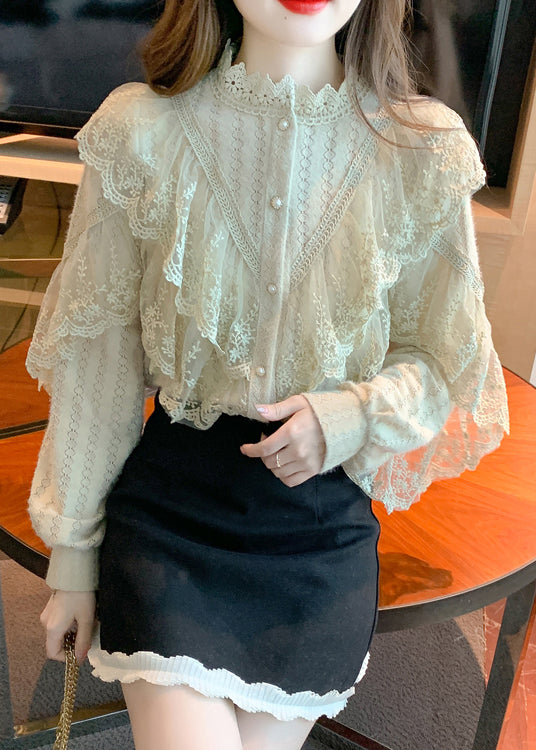 A Vintage Style Shirt with Delicate Timeless Details