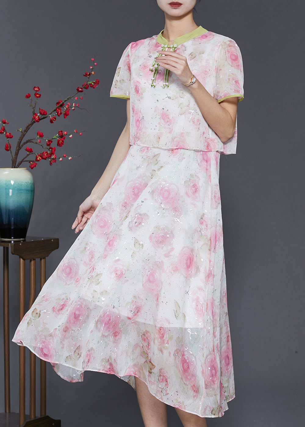 A Vintage Style Dress with Delicate Timeless Details