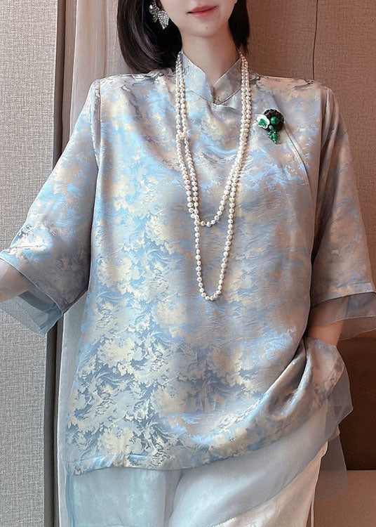 A Vintage Style Shirt with Delicate Timeless Details