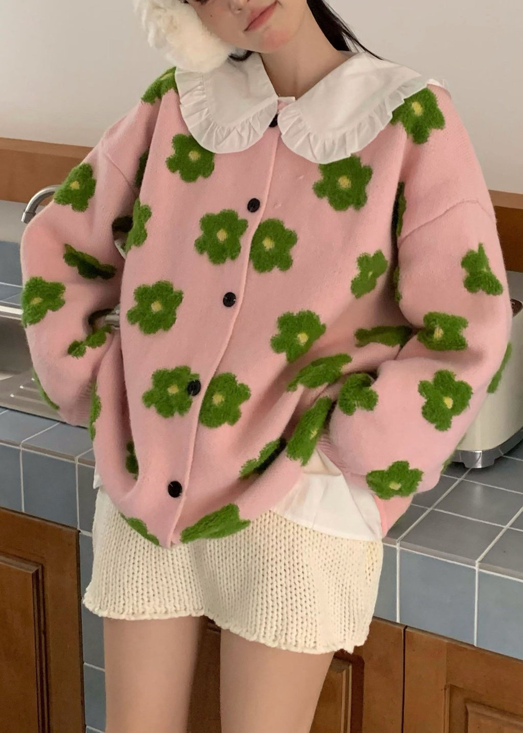 Vintage Inspired Sweater with a Contemporary Edge