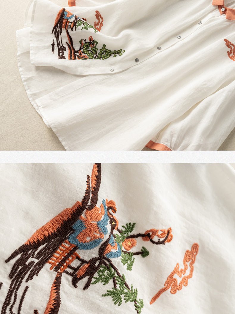 Beautifully Balanced Blouse with Timeless Character
