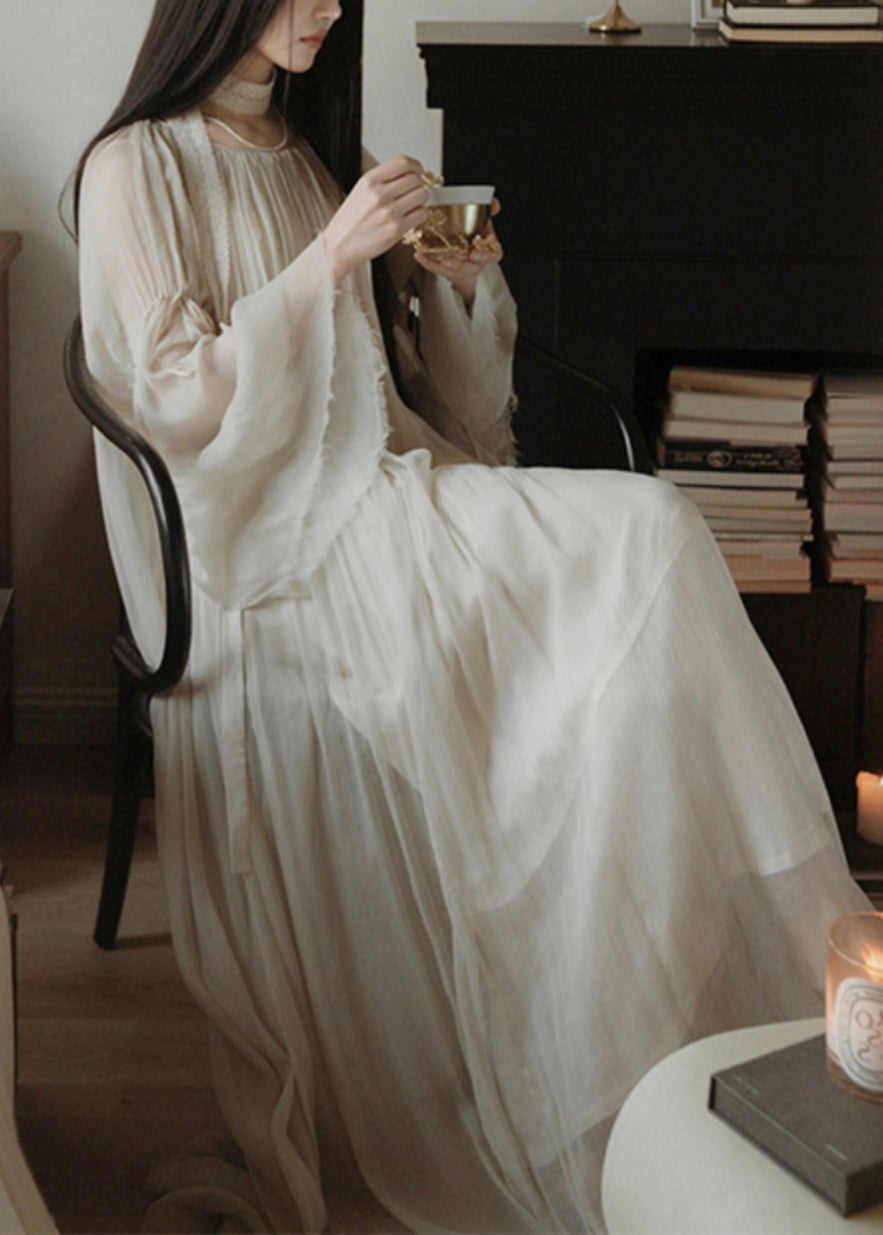 A Vintage Style Dress with Delicate Timeless Details