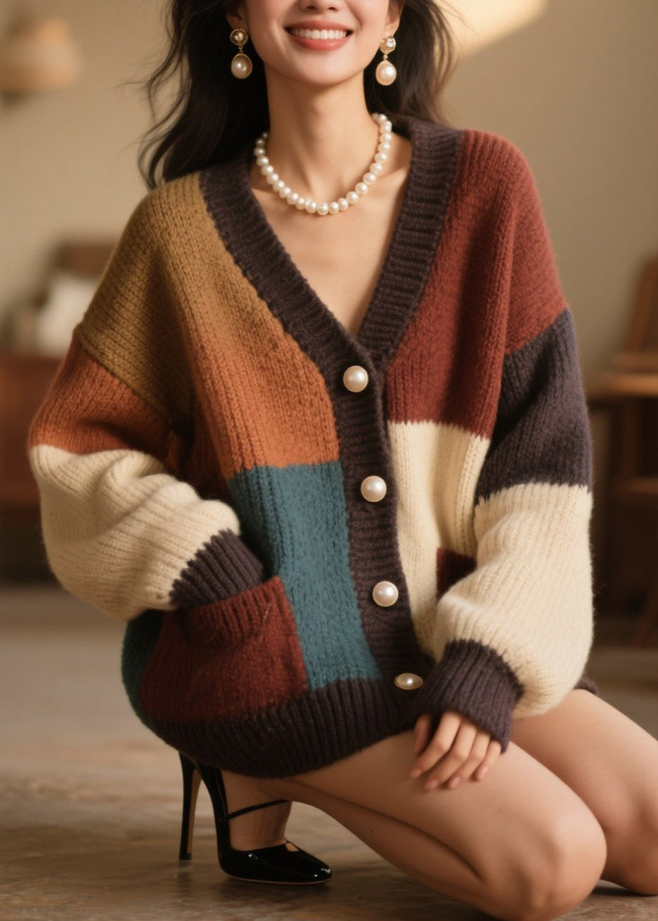 Classic Vintage Cardigan with a Flattering Fit
