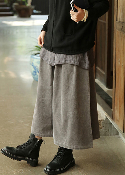 A Vintage Style Pants with Delicate Timeless Details