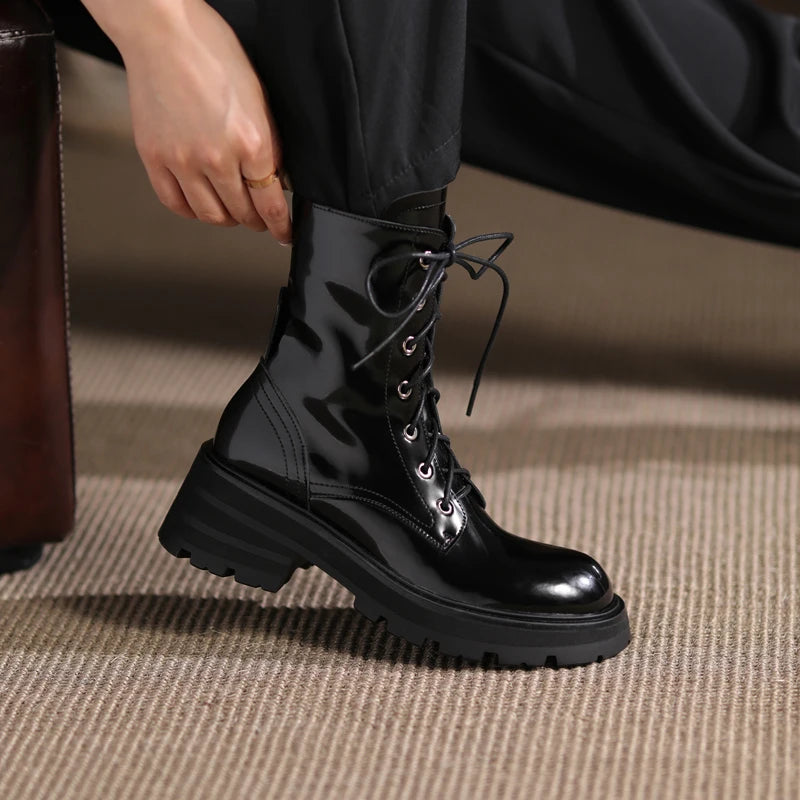 Chic Orthopedic Boots with Unique Design