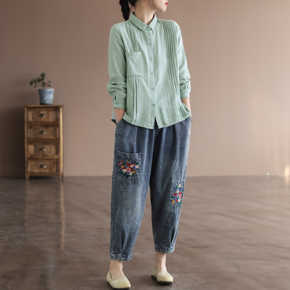 Vintage Inspired Pants with a Contemporary Edge