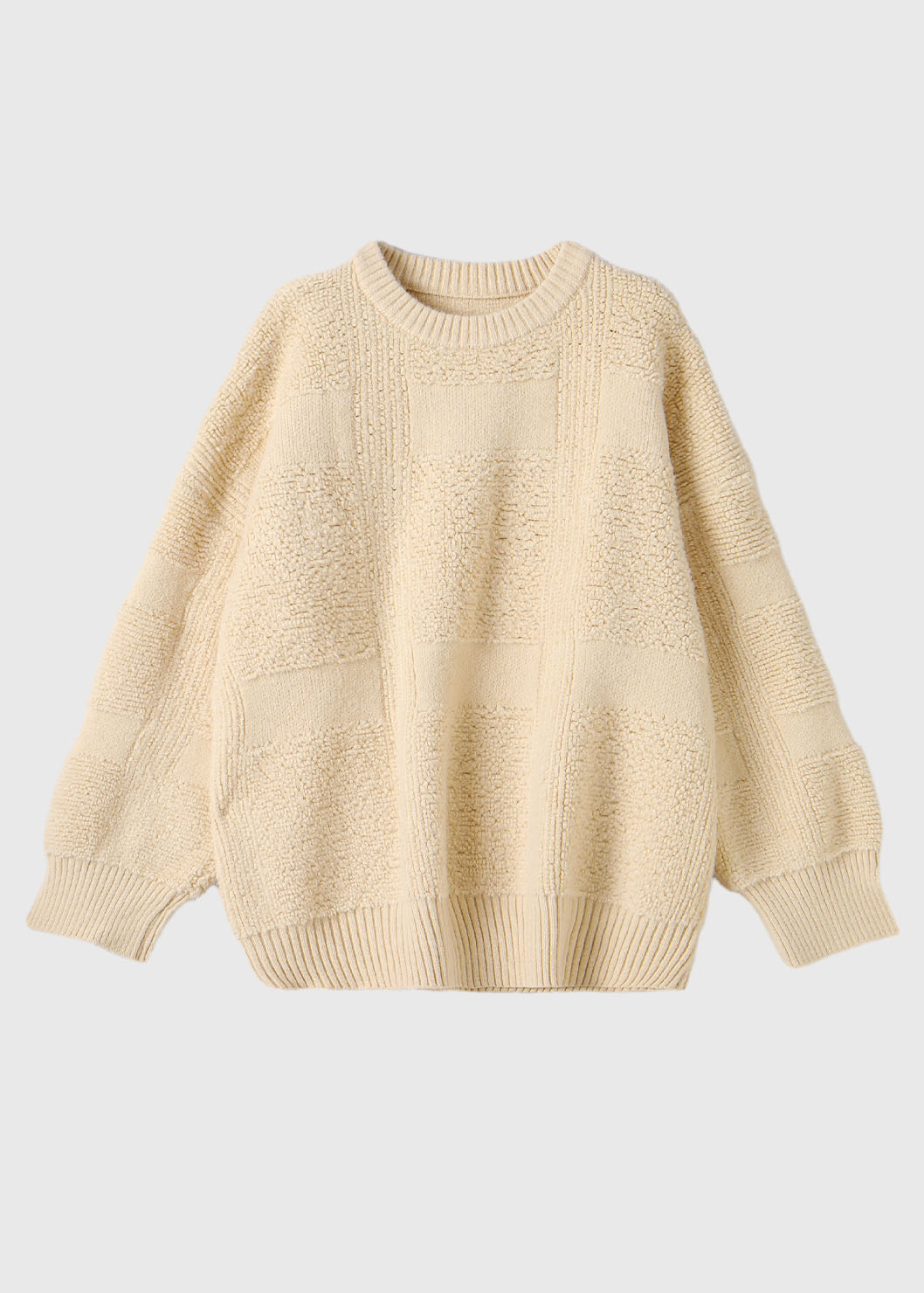 Well Tailored Sweater with a Graceful Silhouette