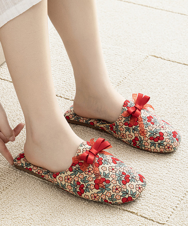 Vintage Inspired Orthopedic Slippers