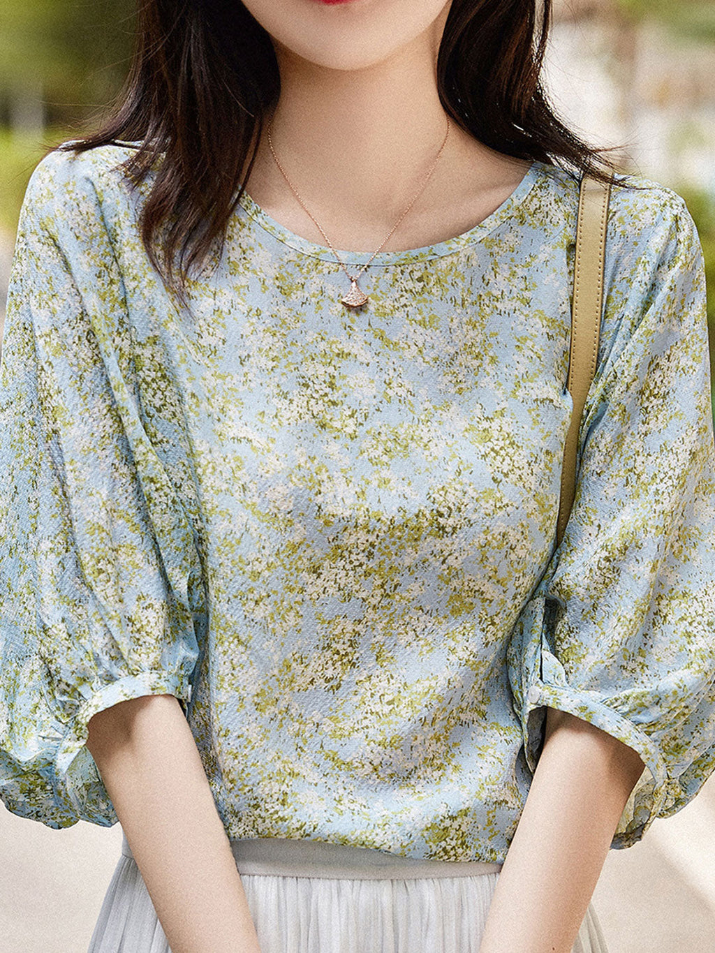 A Vintage Style Top with Delicate Timeless Details