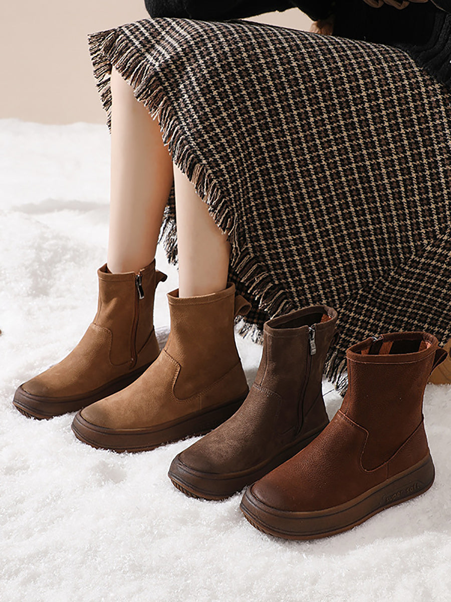 Chic Orthopedic Boots with Unique Design