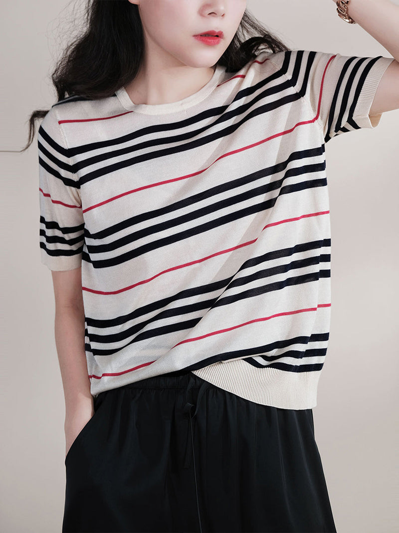 Beautifully Crafted T-Shirt in a Classic Style