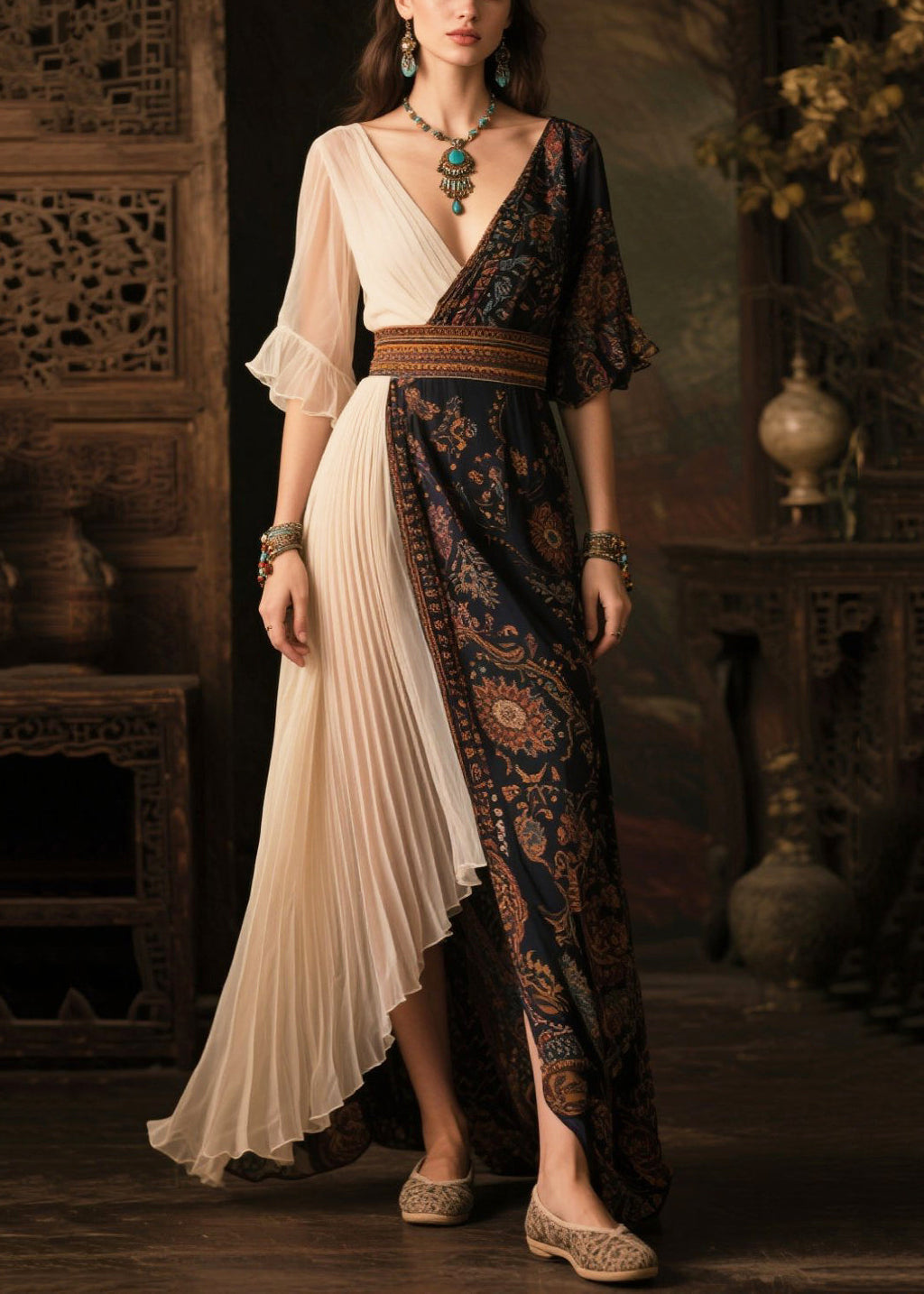 Vintage Inspired Dress with a Contemporary Edge