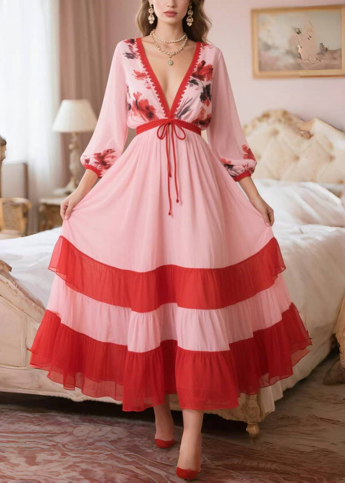Well Tailored Dress with a Graceful Silhouette