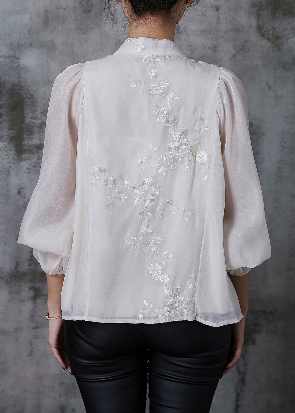 Vintage Inspired Blouse with a Contemporary Edge