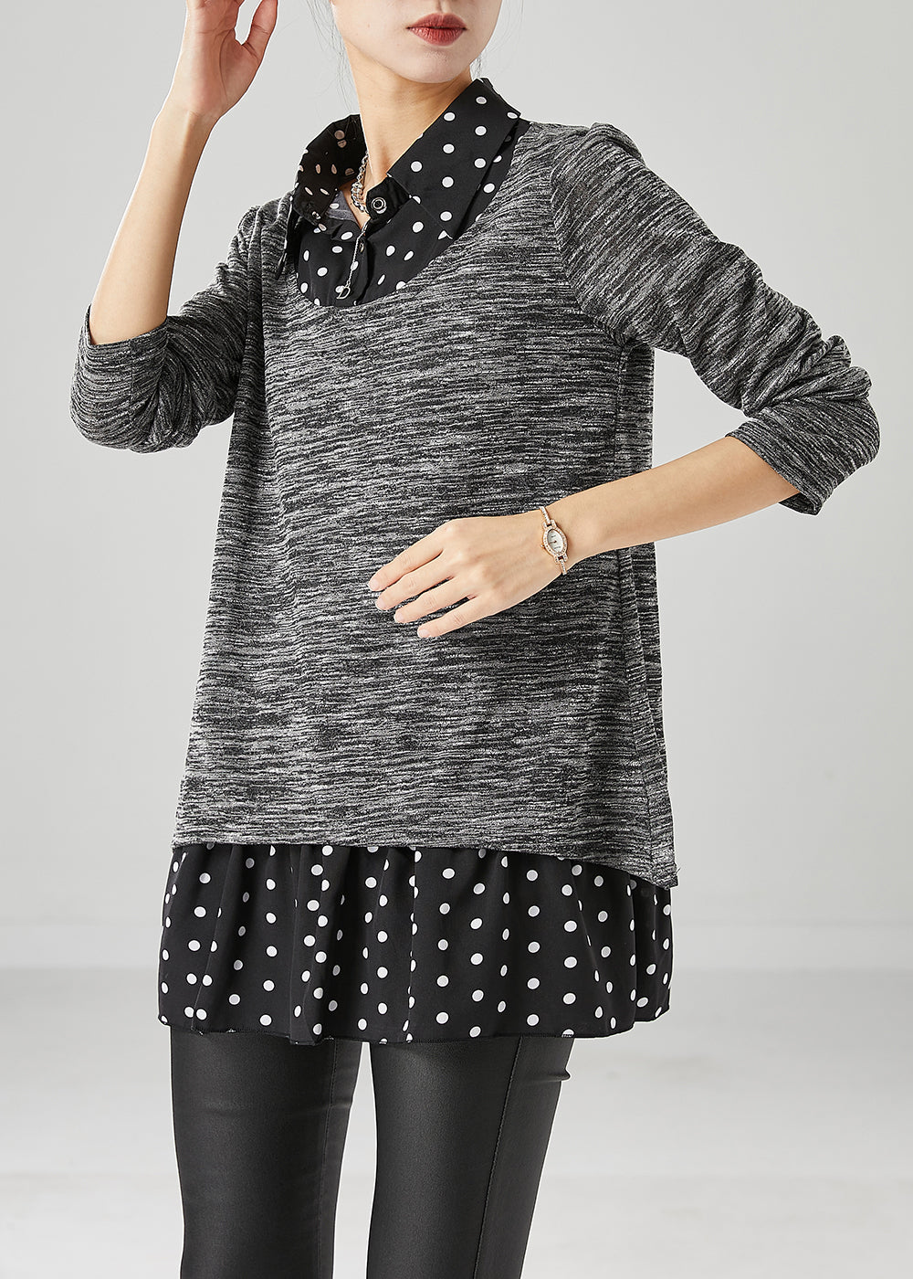 Gracefully Styled Top for Any Occasion