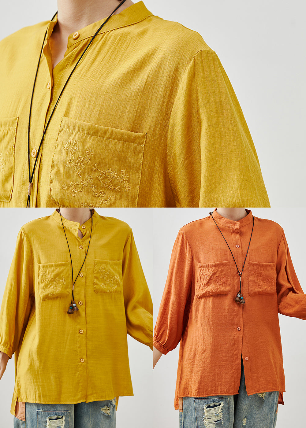 Classic Vintage Blouse with a Flattering Fit