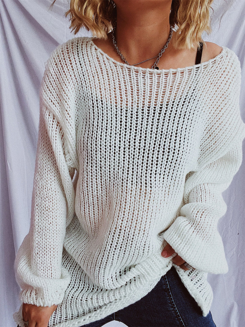 Gracefully Styled Sweater for Any Occasion