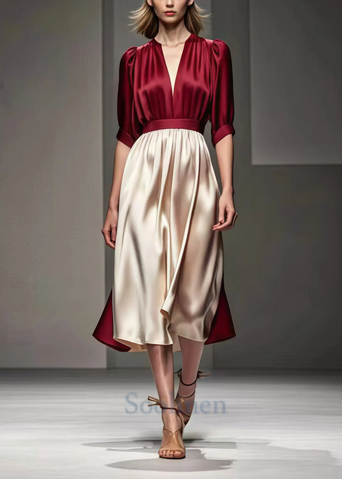 Beautifully Finished Dress in a Timeless Design