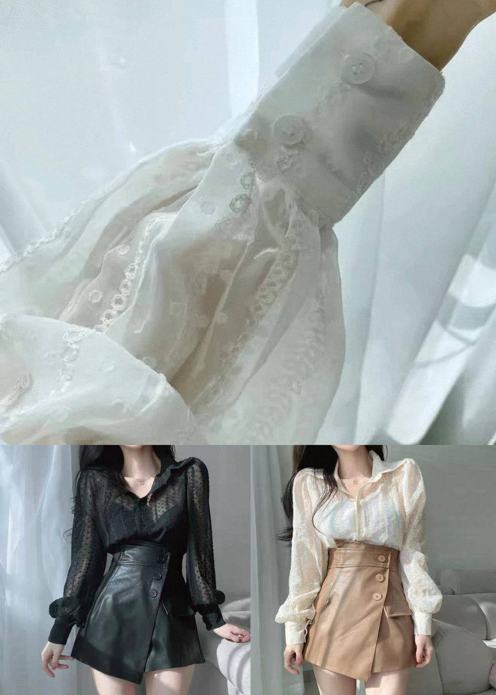 A Vintage Style Blouse with Delicate Timeless Details