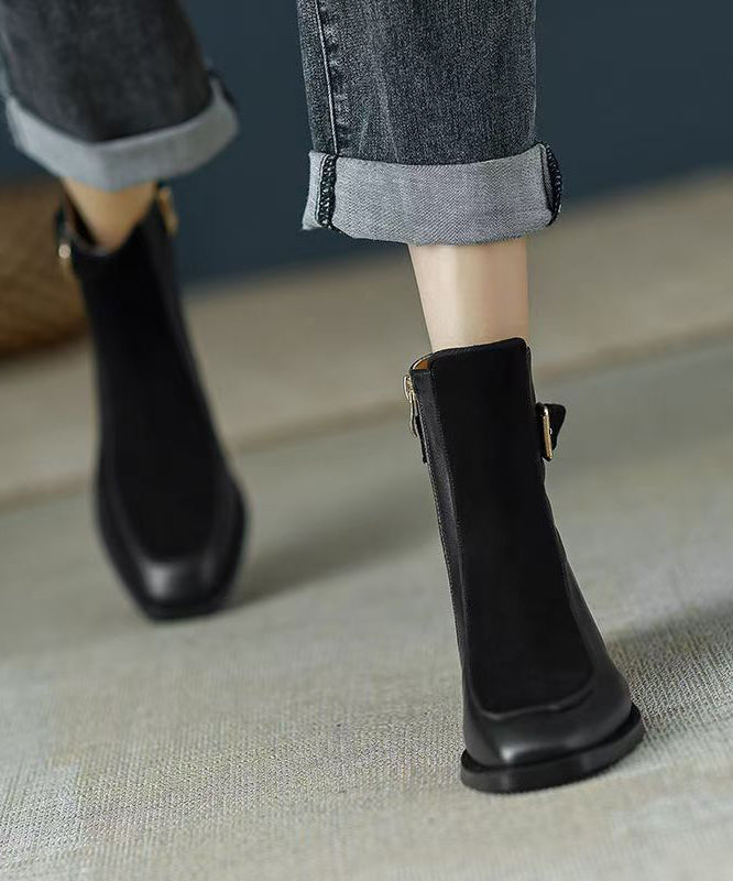 Classic Orthopedic Boots with Timeless Style