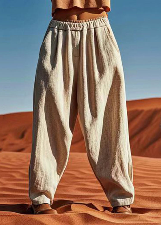 A Vintage Style Pants with Delicate Timeless Details
