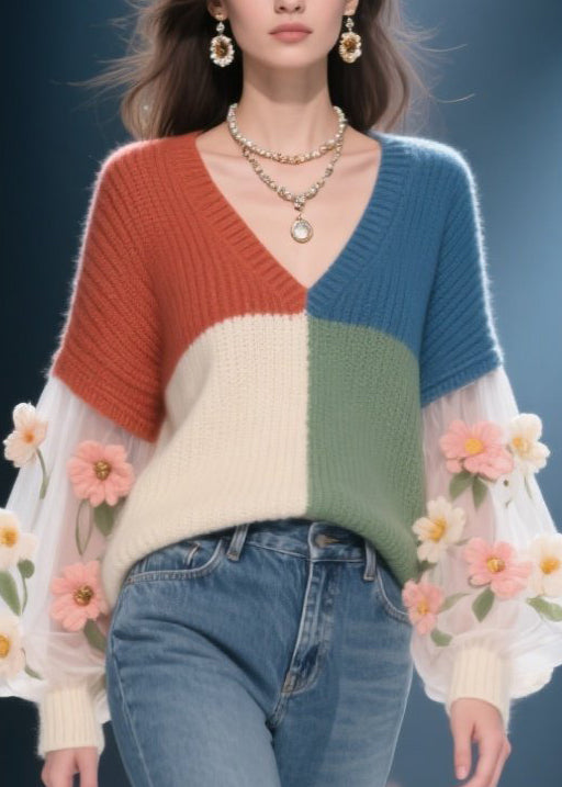 Vintage Inspired Sweater with a Contemporary Edge