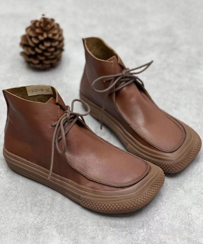 Vintage Inspired Orthopedic Boots