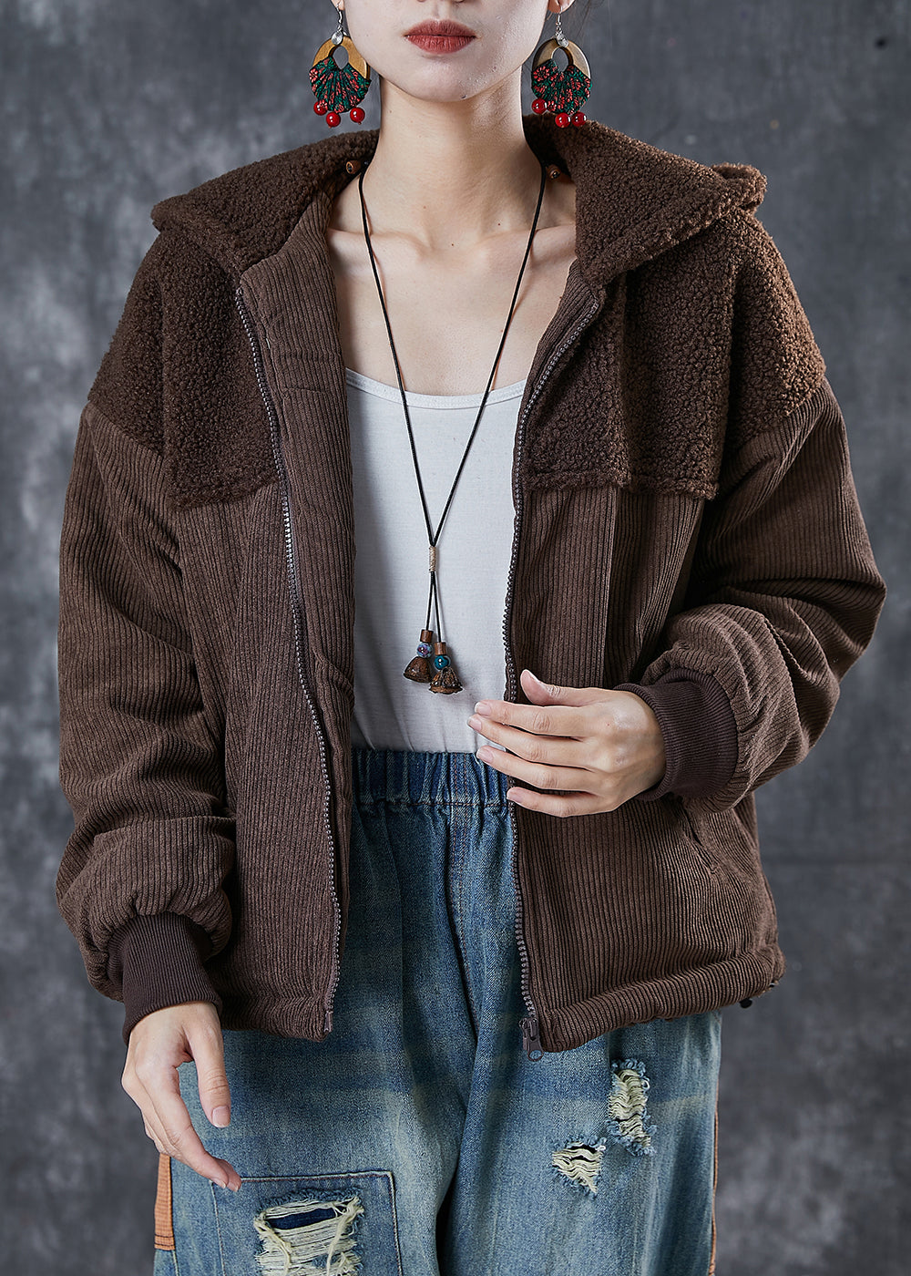 Classic Vintage Jacket with a Flattering Fit