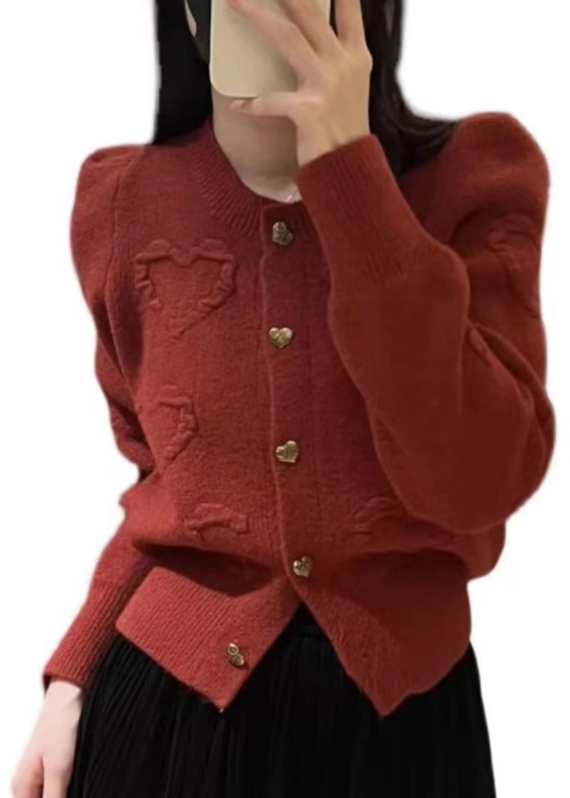 Classic Vintage Cardigan with a Flattering Fit