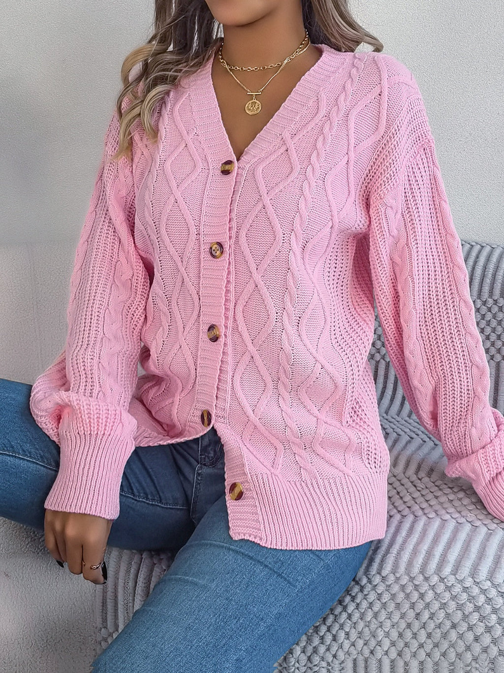 Beautifully Finished Cardigan in a Timeless Design