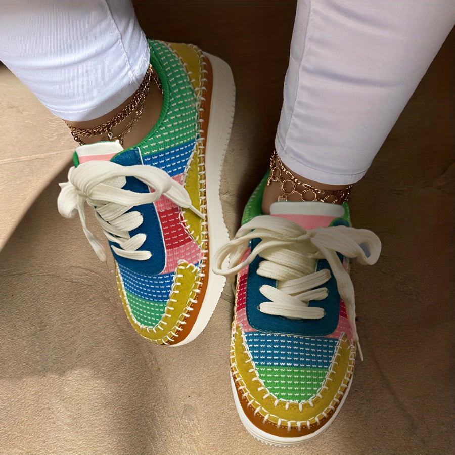 Chic Orthopedic Sneakers with Unique Design
