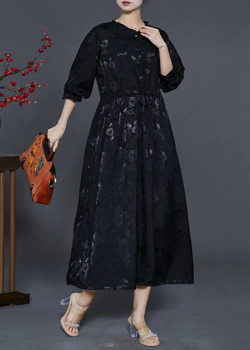 A Vintage Style Dress with Delicate Timeless Details