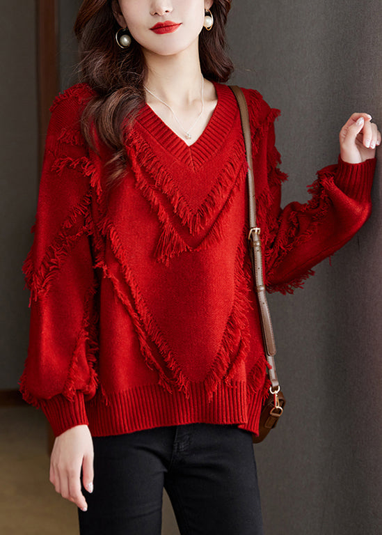 A Vintage Style Sweater with Delicate Timeless Details