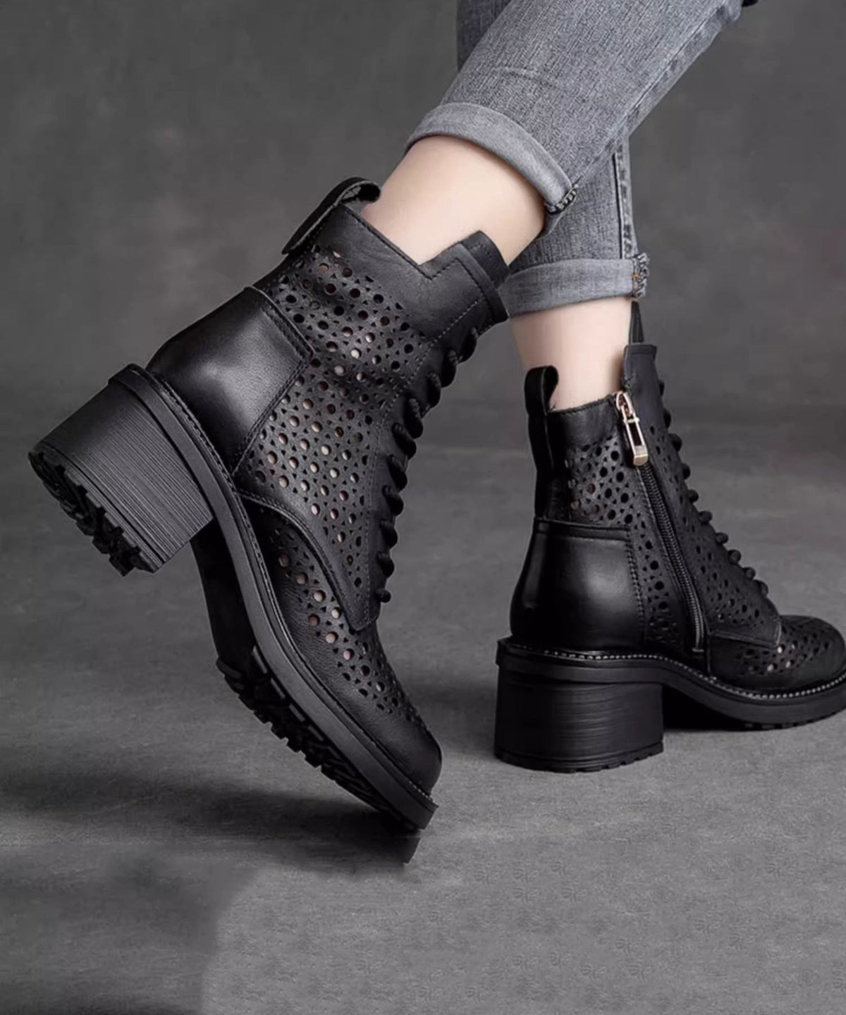 Chic Orthopedic Boots with Unique Design