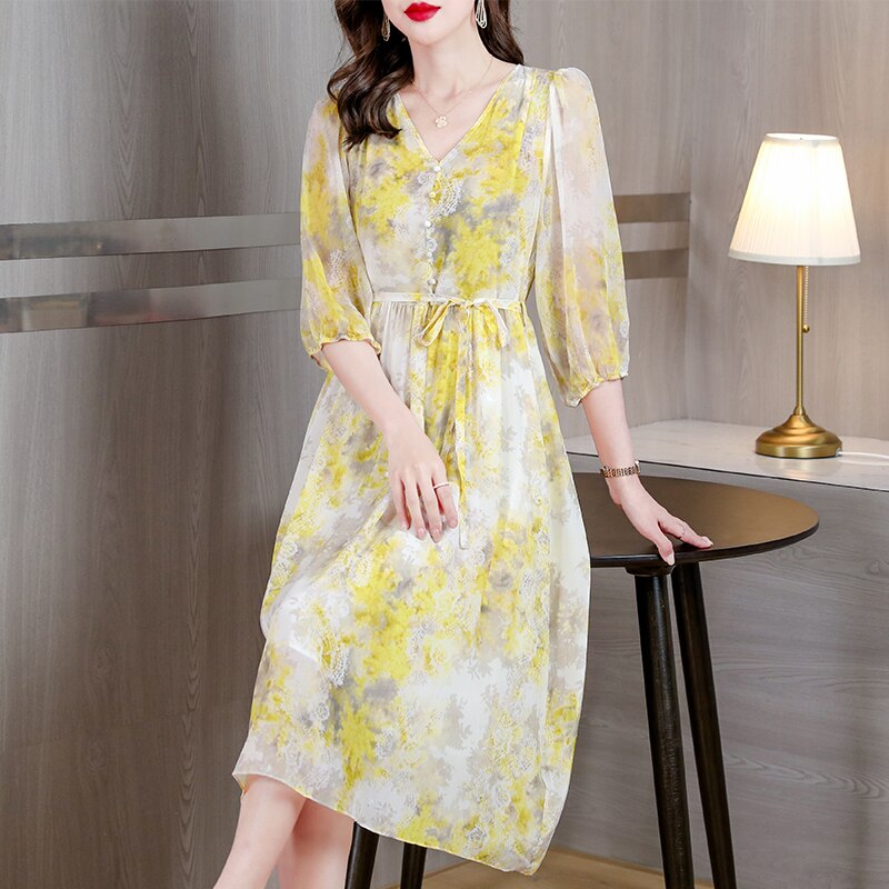 A Vintage Style Dress with Delicate Timeless Details