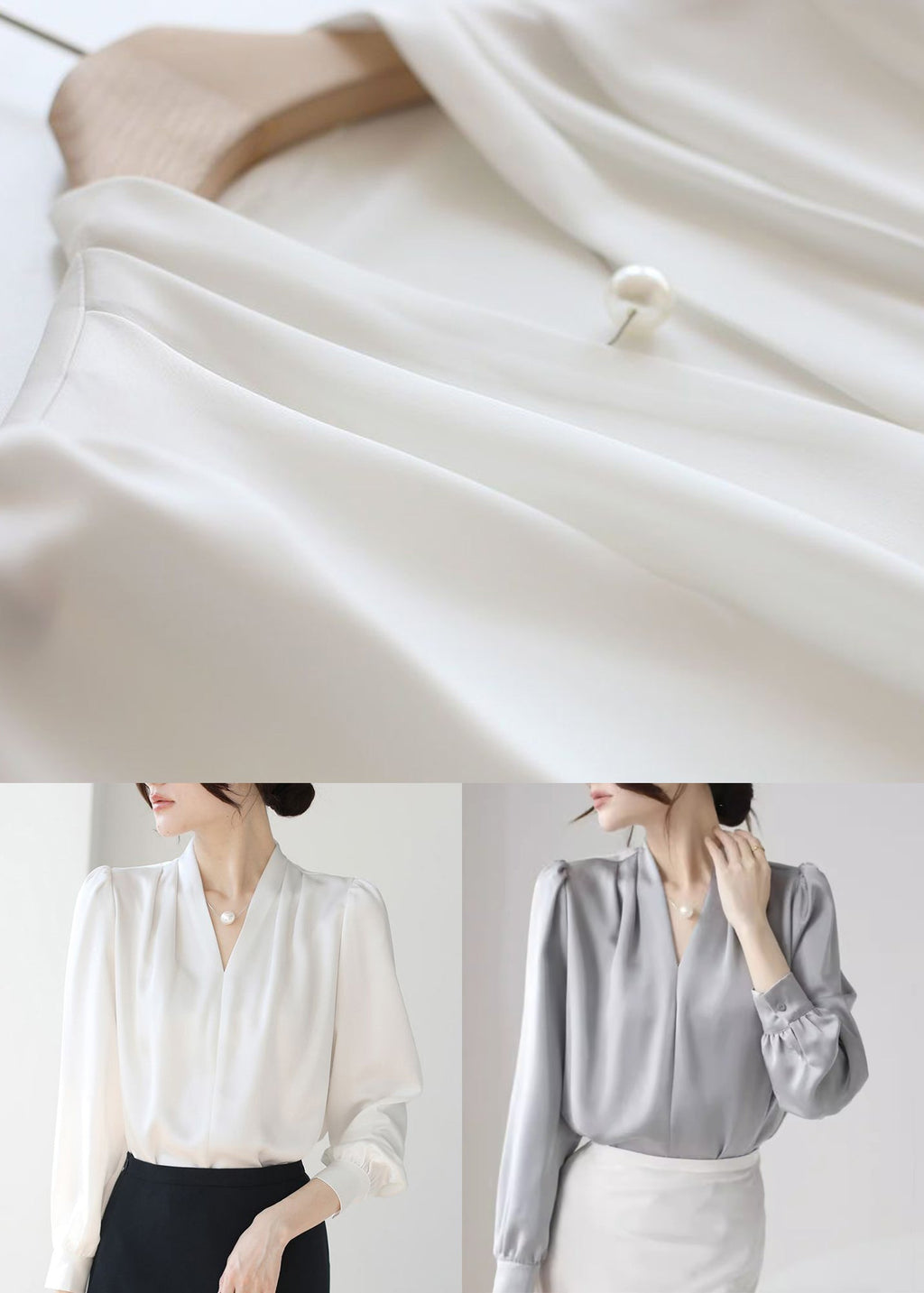 Well Tailored Shirt with a Graceful Silhouette