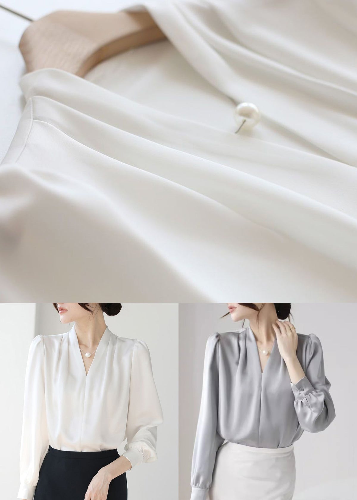 Well Tailored Shirt with a Graceful Silhouette
