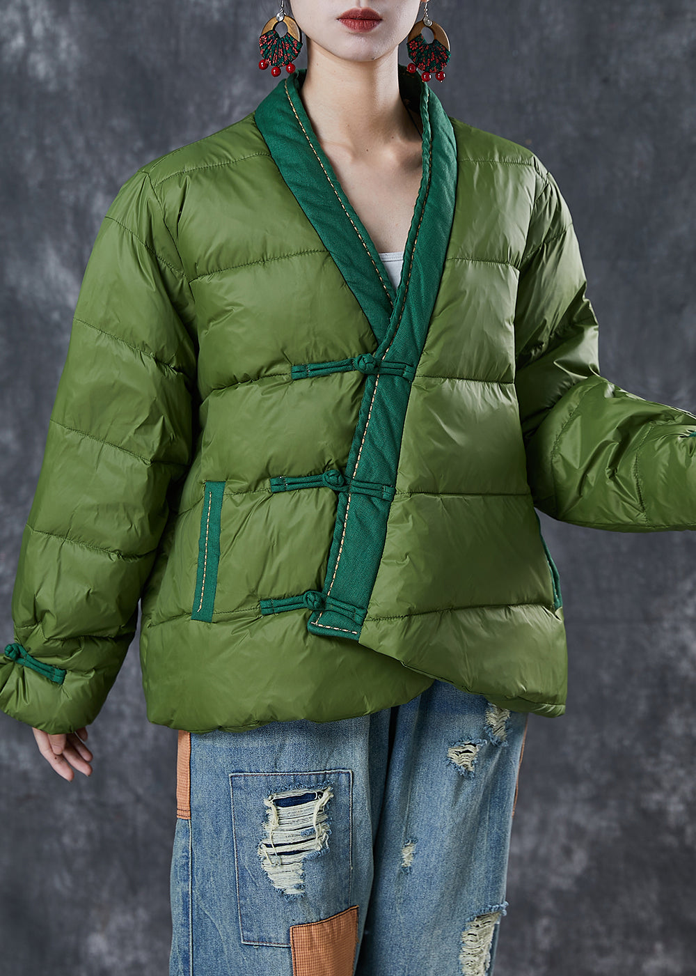 A Vintage Style Coat with Delicate Timeless Details