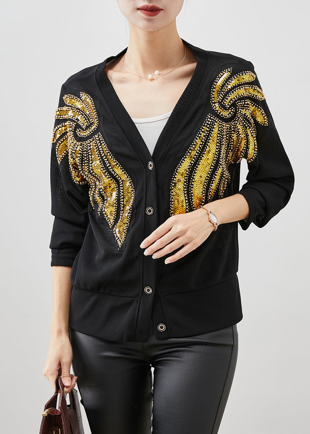 Beautifully Finished Cardigan in a Timeless Design