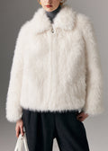 A Vintage Style Coat with Delicate Timeless Details