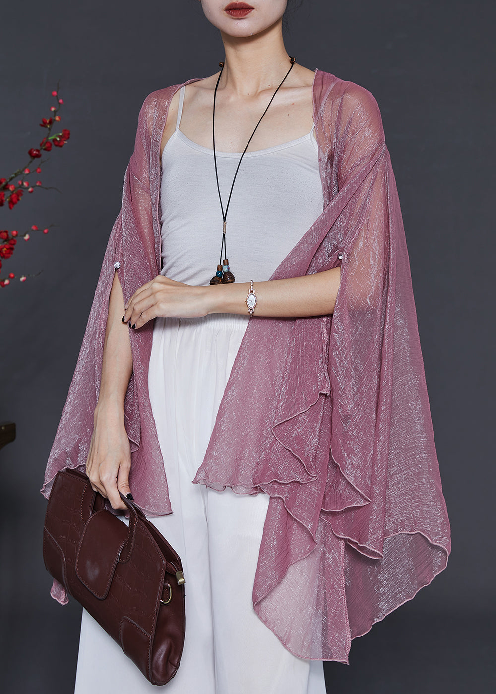 Vintage Inspired Cardigan with a Contemporary Edge