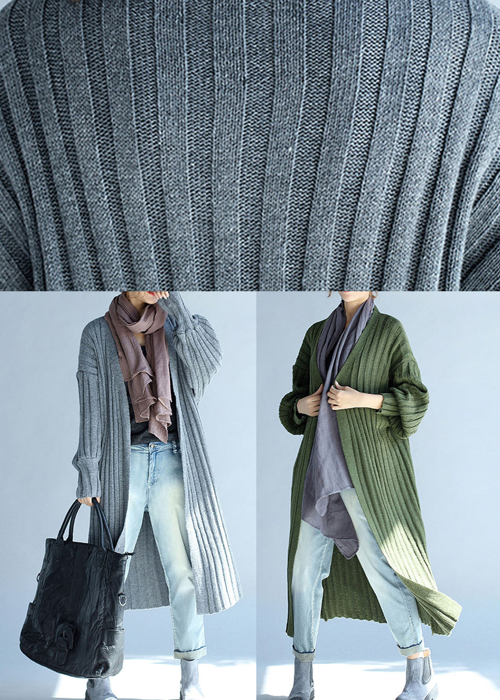 Well Tailored Cardigan with a Graceful Silhouette