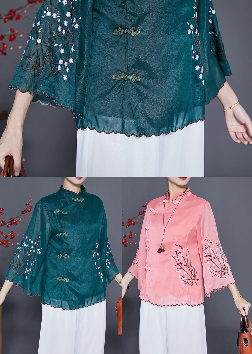 A Vintage Style Blouse with Delicate Timeless Details
