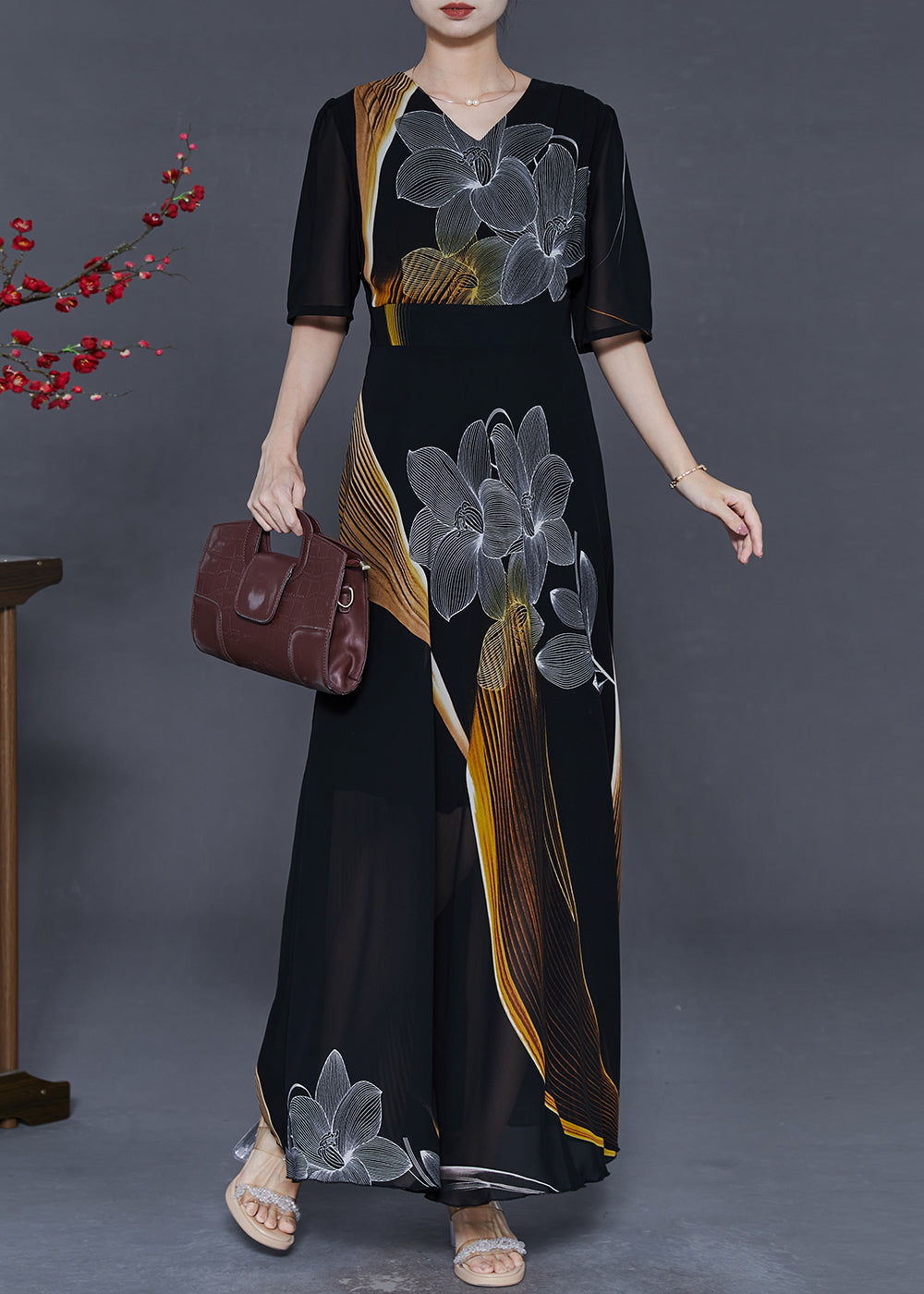 A Vintage Style Dress with Delicate Timeless Details