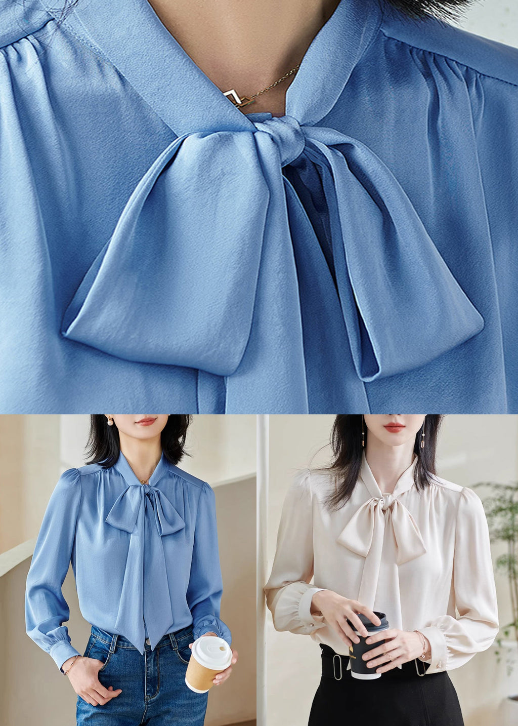 Well Tailored Shirt with a Graceful Silhouette