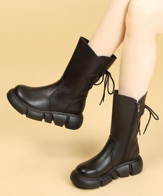 Classic Orthopedic Boots with Timeless Style