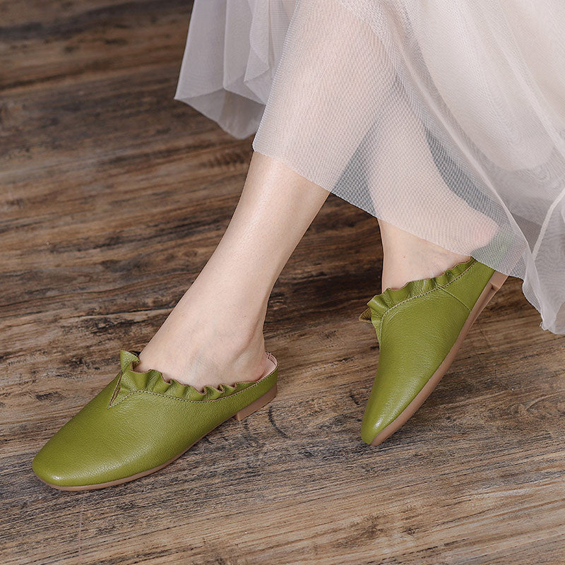 Vintage Inspired Orthopedic Slippers