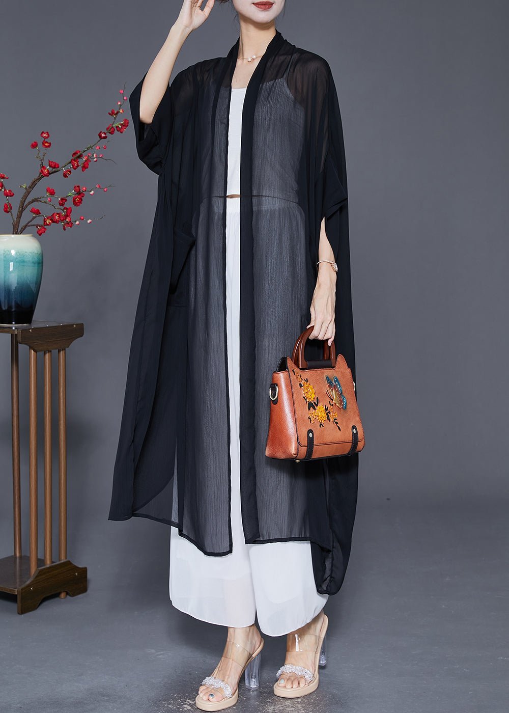 Vintage Inspired Cardigan with a Contemporary Edge