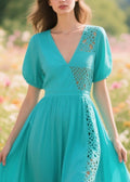 A Vintage Style Dress with Delicate Timeless Details
