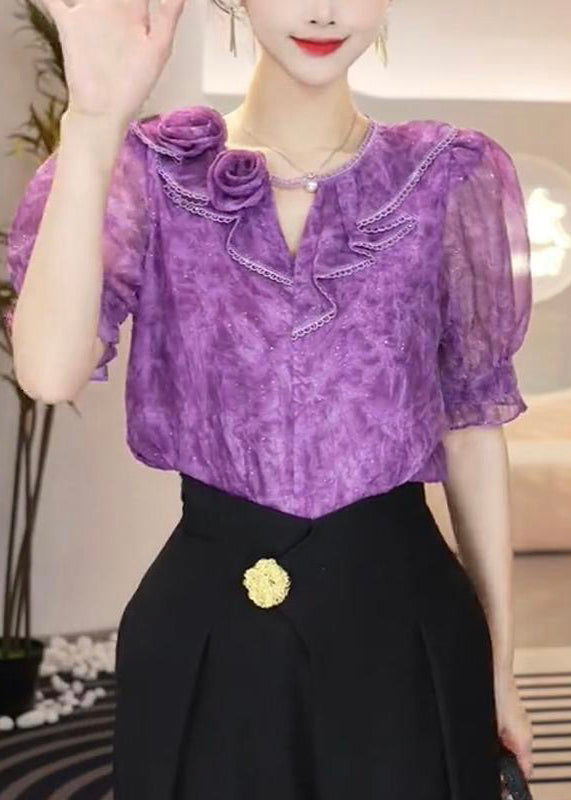 A Vintage Style Top with Delicate Timeless Details
